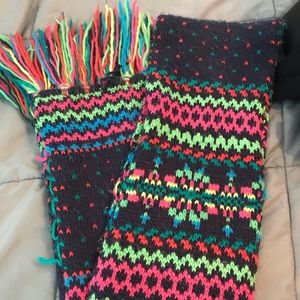 Neon Aeropostale scarf
